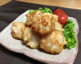 玉ねぎと鶏ひき肉の焼売風味揚げ♡作り方4写真