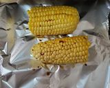 屋台の焼きとうもろこし作り方4写真