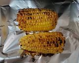 屋台の焼きとうもろこし作り方5写真