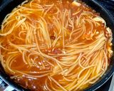 ロティサリーチキンとトマトのスープパスタ作り方5写真