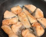 絶品！子供も大好き♡鮭とキノコの焼き南蛮作り方8写真