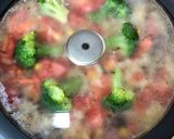 非常用アルファ米でパエリア風作り方9写真