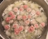 冬瓜と鶏団子のスープ作り方4写真