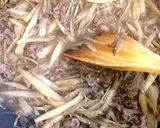 牛肉とごぼうのしぐれ煮♪作り方5写真