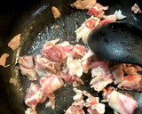 ご飯が進む★スイカの皮と豚肉の中華炒め作り方2写真