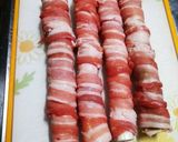 長ネギの豚バラ巻き◆すき焼きのタレ絡め作り方1写真