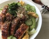 夏のスタミナ補給に！うなサラダ丼♡作り方6写真