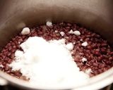 レンジで簡単⁂もちもち三色水無月作り方4写真