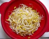簡単！銀鮭フレークのもやし炒め作り方1写真