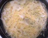 アスパラしめじベーコンクリームパスタ作り方5写真