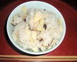 ☆旬のはっちく☆ 炊き込みご飯作り方7写真