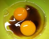 ふわふわ納豆オムレツ作り方1写真