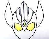 キャラ弁 ウルトラマン☆タイガ作り方1写真