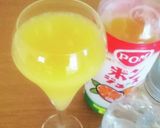 ノンアルでミモザ気分♪作り方1写真