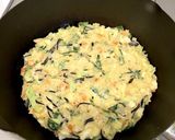 幼児食☆ご飯とひじき入りのお好み焼き作り方4写真