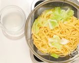 フライパン1つ！あさりとキャベツのパスタ作り方6写真
