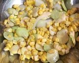トウモロコシとそら豆のかき揚げ作り方3写真