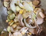 トウモロコシとそら豆のかき揚げ作り方4写真