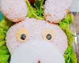 ピンクパンサー♪キャラ弁♪♪作り方3写真