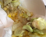 トウモロコシとそら豆のかき揚げ作り方8写真