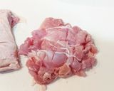大きい肉の開きかた作り方8写真