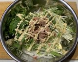 水菜と玉ねぎのポテチサラダ作り方5写真