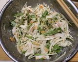 水菜と玉ねぎのポテチサラダ作り方8写真