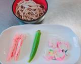 簡単！冷も温も✨あんかけ✨蕎麦とおくら椀作り方1写真