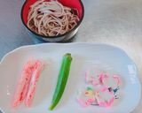簡単!冷も温も✨あんかけ✨蕎麦とおくら椀作り方1写真