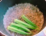 簡単!冷も温も✨あんかけ✨蕎麦とおくら椀作り方2写真