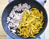 かぼちゃと豚肉のポン酢炒め作り方3写真