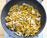 かぼちゃと豚肉のポン酢炒め作り方4写真