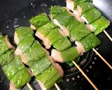 鶏胸肉と大葉の串焼き(鶏胸肉)作り方6写真