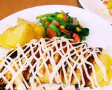 キャベツはんぺんオムレツ風☆ふわ旨作り方15写真