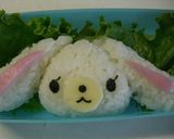シュガーバニーズのお弁当（キャラ弁）作り方2写真