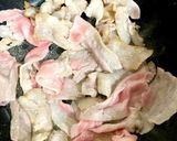 ズッキーニ・シシトウ・豚肉の生姜味噌炒め作り方2写真