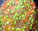 枝豆とトマトとひき肉の炒め作り方8写真