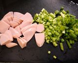 簡単！ニラの茎と魚ニソの卵とじ作り方1写真