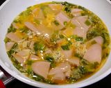 簡単！ニラの茎と魚ニソの卵とじ作り方3写真