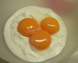 ヨーグルト＆米粉　半熟スフレチーズケーキ作り方2写真