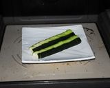 レンジで簡単ズッキーニの生姜醤油がけ作り方2写真