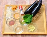 茄子の紫蘇炒め作り方1写真