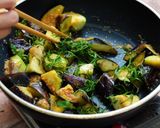 茄子の紫蘇炒め作り方5写真