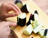 茄子の紫蘇巻き作り方2写真