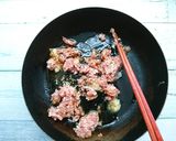 シャキッ！ニラともやしの肉そぼろ炒め作り方4写真