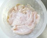 鶏むね肉が柔らかい！焼いて作る★よだれ鶏作り方4写真