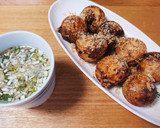 黄金比のタネで作る明石焼き風たこ焼き♪作り方15写真