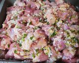 超簡単！ 鶏もも肉のネギ塩麹漬け♪作り方3写真