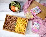 レンジで簡単！そぼろ丼弁当作り方10写真