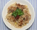 乾燥シメジでもやしと豚肉の炊き込みご飯作り方16写真